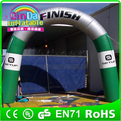 China QinDainflatable finish line arch inflatable entrance arch advertising inflatable arch gate for sale