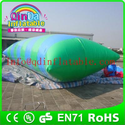 China QinDa customized size inflatable water blob inflatable water catapult blob for sale for sale