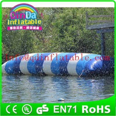 China inflatable water game jump water blob for water park theme inflatable jumping pillow for sale