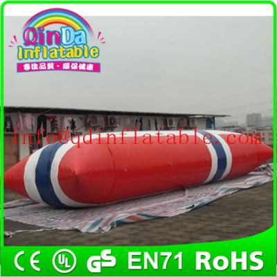 China Inflatable Aqua launch PVC inflatable water games inflatable water tower for sale