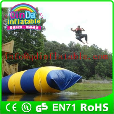 China Water Playing Inflatable Catapult Blob large inflatable pillow blob for sale