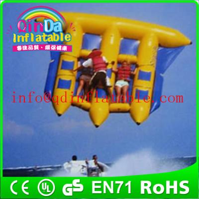 China Riding a water flyfish boat air sealed inflatable water fly fish flying fish boat for sale