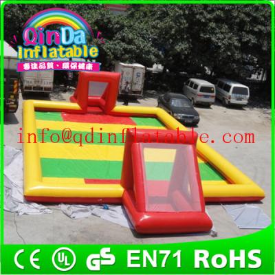 China Inflatable football field inflatable football pitch soccer football field for footballs for sale