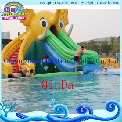 China Inflatable Slide for Pool Ginat Inflatable Elephant Slide Water Slides for Sale for sale