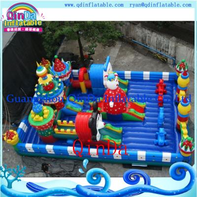 China Commerial inflatable priness bounce house , inflatable castle for kids for sale