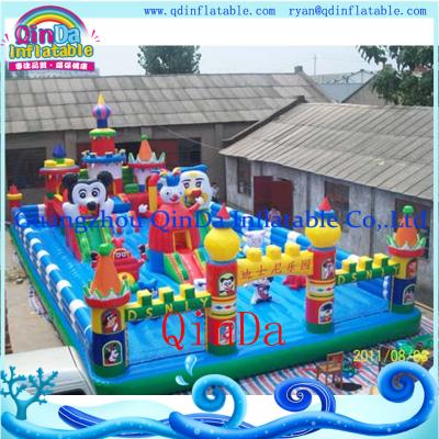 China QinDa Inflatable PVC inflatable castle ,bouncy castle ,jumping castle for sale