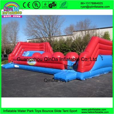 China New product funny games commercial adult giant inflatable wipeout sport games for sale