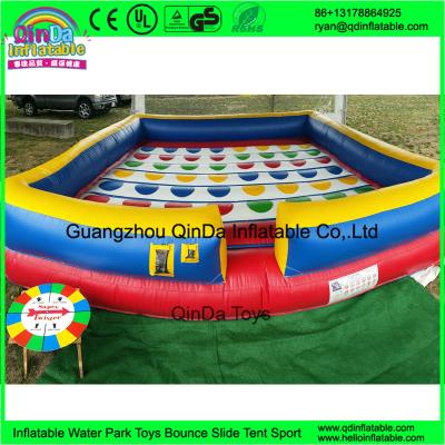 China kids sport games new square playing game mat large inflatable twister game for sale for sale