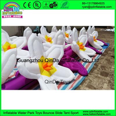 China Customized Promotion PVC or Oxford Party Led Decoration Lighting Wedding inflatable flower for sale