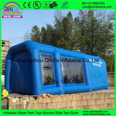 China QinDa inflatable paint booth,inflatable spray booth,inflatable car spray/paint tent for sale for sale