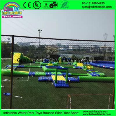 China Guangzhou Qinda Water Park Games Projects / Inflatable Aqua Park Equipment With TUV Certification for sale