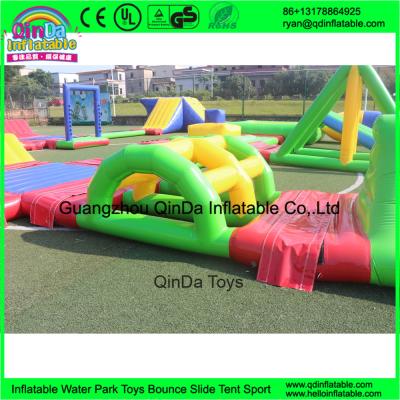 China inflatable floating water park, inflatable water amusement park for adults for sale