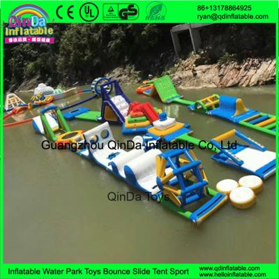 China 2017 New Design Giant Commercial Adult Lake Amusement Water Park Inflatable Sea Floating Aqua Park for sale