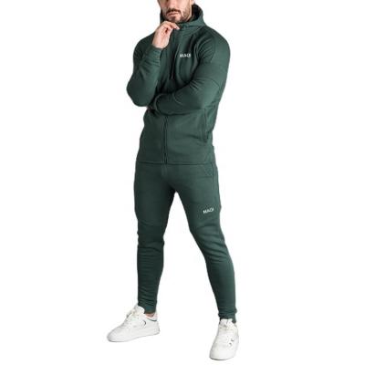 China Anti-UV Custom Logo Design Your Own Tracksuit Set Mens Running Sports Jogger Tracksuits for sale