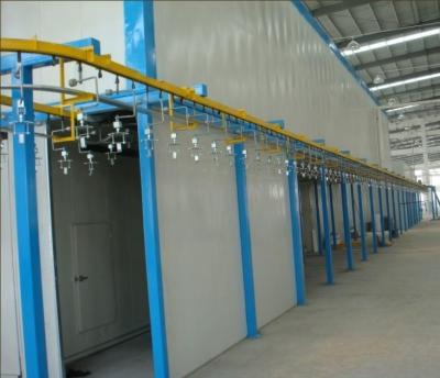 China Automatic Aluminum Powder Coating Plant Equipment For Valve , Filing Cabinet for sale