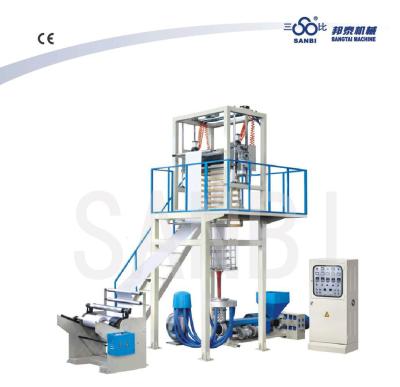 China PE  Plastic Film Film Blowing Machine , polyethylene blown film extruder for sale