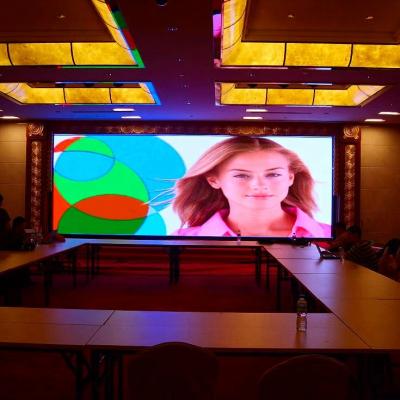 China Hot sale indoor fixed installation 3mm pixel pitch p3 LED indoor advertising screen for sale