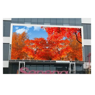 中国 Outdoor LED video displayer P6 outdoor led display full color high resolution led tv screen led curtain video wall 販売のため