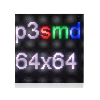 China Indoor LED video displayer P3 led modules 192*192mm led display panels professional led video wall Te koop