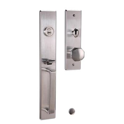 China Polished Wooden Door And Metal Door High Security Anti-Panic Stainless Steel Mortise Door Lock for sale