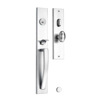 China 304 Stainless Steel Egg Wooden Door And Metal Door Knob Mortise Handleset Locks Dubai for sale