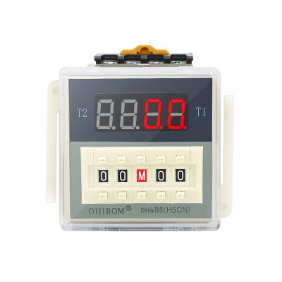 China Dh48s-1Z LED timer delay time relay switch 0.01S-99H99m strong anti-interference digital programmable time accuracy and time range can be adjusted for sale