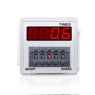 China Accuracy and strong anti-interference BERM Dh48s-2zh of great time there is a group of flash a group of delay relay, time relay, Beimei manufacturers direct sales for sale