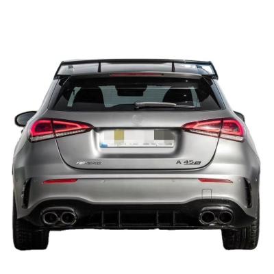 China Upgrade Stylish Auto Parts Rear Diffuser With Exhaust Tip Rear Lip For Mercedes Benz A45s AMG Hatchback A CLASS W177 for sale