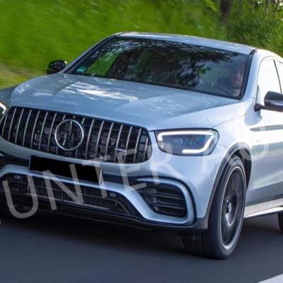 China AMG Coupe Facelift PP Material Bumper For Mercedes Benz CGL C253 X253 2019-2021 Upgrade To GLC63S AMG Full Bodykit Auto Parts for sale