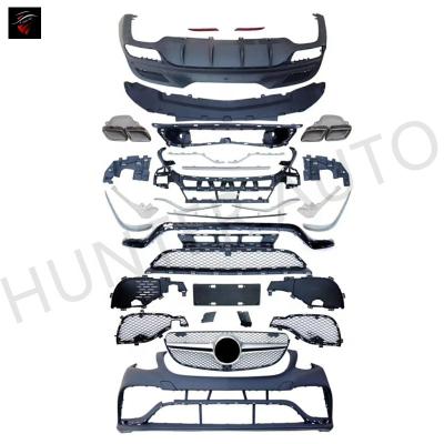 China New arrived GLE PP coupe X292 body kit for Mercedes Benz GLE class GLE63 2015 2016 2017 2018 2019 GLE350 GLE400 GLE450 bodykit for sale