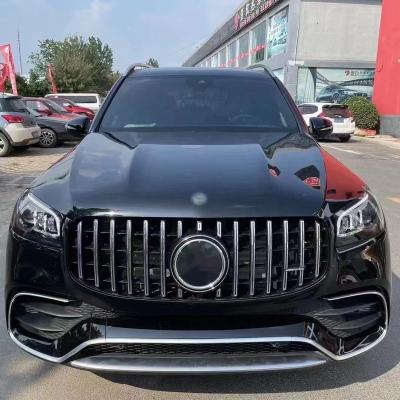 China New 2019-2020 pp style car bumper for benz GLS X167 upgrade to AMG front bumper and grill body kits for sale