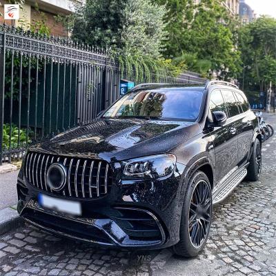 China Upgrade Factory Price ABS Materials X167 Grill With Vertical Camera Hole Grill FOR Mercedes BENZ GLS CLASS W167 GT Style Grill for sale