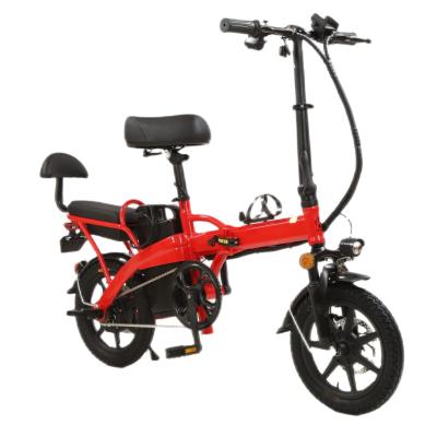 China 350W 48V unisex electric bicycle with dual multiple styles for sale