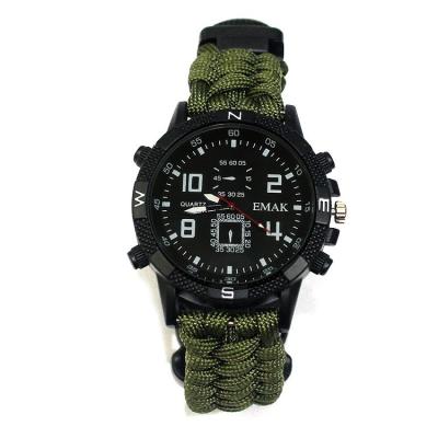 China Best Quality Outdoor Watch Waterproof Emergency Survival Multifunctional Watch DSB001 for sale