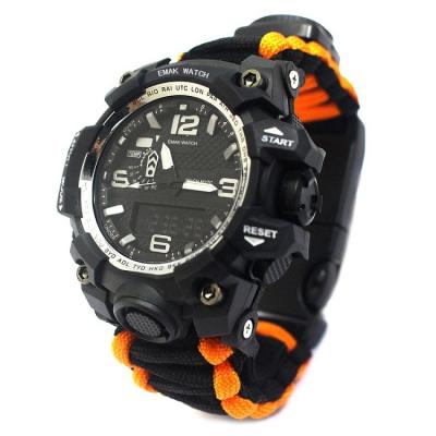 China Survival Adjustable Outdoor Watch Band Waterproof DSB001 Multifunctional for sale