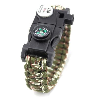 China Bracelet Ring Bottle Opener Wholesale Multi Functional Outdoor Activities Bracelet Design Survival Type New for sale