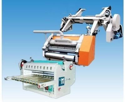 China Single Facer Corrugator Line, Mill Roll Stand + Single Facer + Rotary Cutter for sale