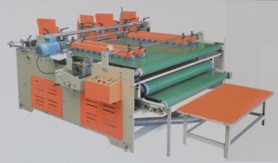 Chine dossier Semi-automatique Gluer, pliage de cartons non standard de pression de carton + collant à vendre