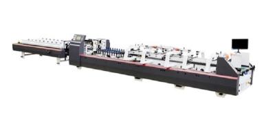 China Automatic Multi-function Folder Gluer Machine with Pre-fold & Bottom-lock, by glue guns, option for CD box à venda