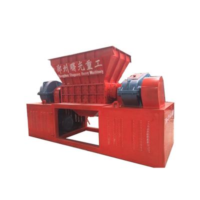 China Factory double shaft shredder 220v tire shredder steel wire radial tire shredder machine for sale for sale