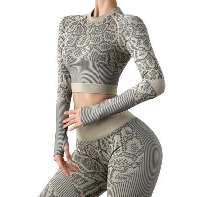 China Breathable Super Soft Durable Gym Fitness Women Yoga Seamless Sports Exercise Workout Exercising Sets for sale