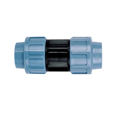 China PN16 PP COUPLING HOLD PP SADDLE HDPE PIPE FITTING BALL VALVES COMPRESSION FITTINGS for sale