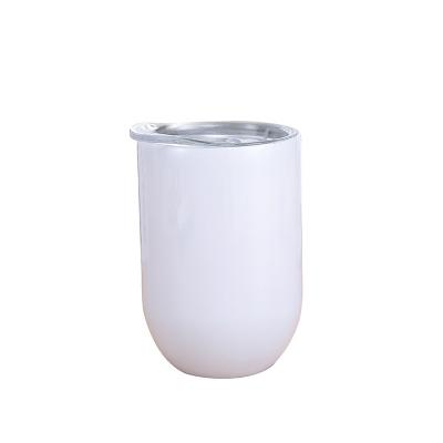 China 16oz USA Standard OEM Double Wall Vacuum Stainless Steel Metal Disposable Coffee Mug With Sublimation for sale