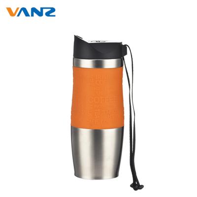 China Disposable Stainless Steel Water Bottle 380ml Double Wall Vacuum Insulated Cup for sale