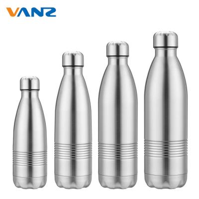 China Wholesale 500ml 750ml Sustainable Cola Shape Stainless Steel Bottle Insulated Water Bottles for sale