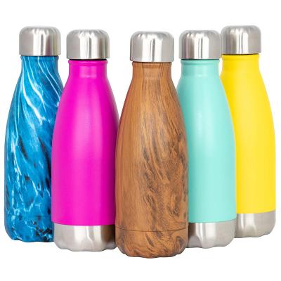 China Sustainable 12 Ounce Stainless Steel Vacuum Insulated Kids Water Bottle Reusable Metal Water Bottle Sports Flask for sale