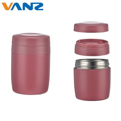 China PORTABLE Insulated Double Wall Customized Logo 18/8 Stainless Steel Vacuum Baby Food Flasks for sale