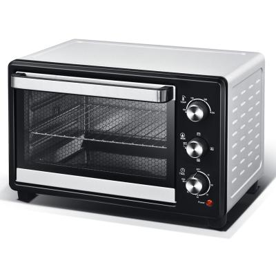 China Hotel 2 Hot Plate for Bread Baking 1600W 28L Steel Electric Oven Home Baking Ovens for sale