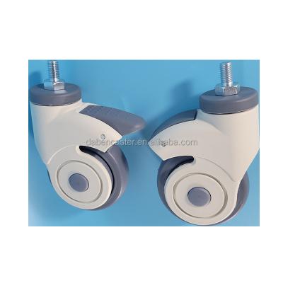 China 5 Inch Modern Medical Furniture Bed Caster Hospital Wheels 125mm Wheel Manufacturer China for sale