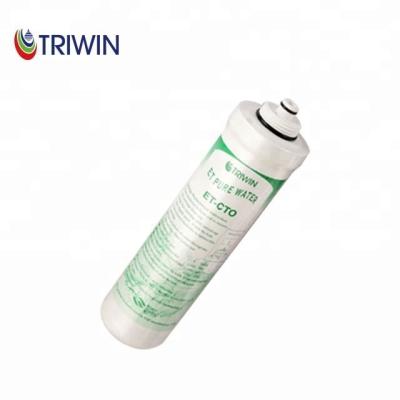 China Quick And-Pure Household Prefiltration Triwin #31 Change AND CTO Carbon Block Filter for sale